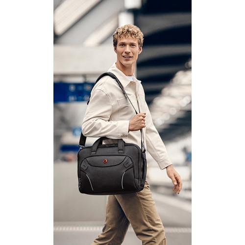 SACOCHE POUR ORDINATEUR PORTABLE DE 14’’ À 16’’ AVEC POCHE POUR TABLETTE - COSMIC BRIEF 14-16 - NOIR - WENGER - 13