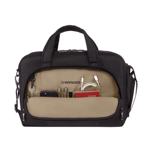 SACOCHE POUR ORDINATEUR PORTABLE DE 14’’ À 16’’ AVEC POCHE POUR TABLETTE - COSMIC BRIEF 14-16 - NOIR - WENGER - 8