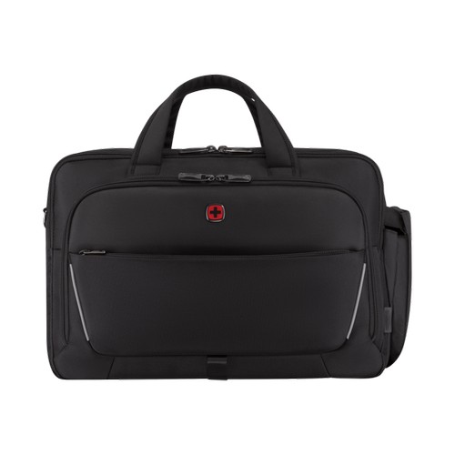 SACOCHE POUR ORDINATEUR PORTABLE DE 16’’ À 17’’AVEC POCHE POUR TABLETTE - METEOR BRIEF 16-17 - NOIR - WENGER - 4
