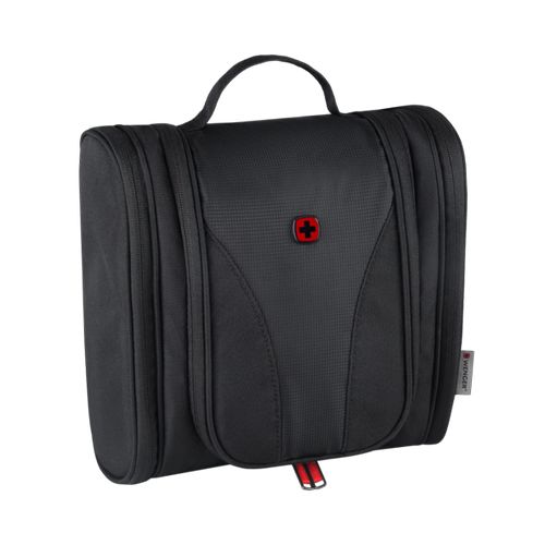 TROUSSE DE VOYAGE DOUBLÉ D’UN TISSU ANTIBACTÉRIEN - HANGING TOILETRY KIT - NOIR - WENGER - 3