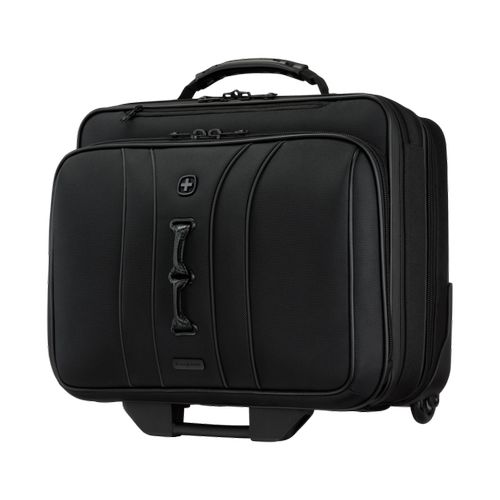 SACOCHE À ROULETTES POUR ORDINATEUR PORTABLE 15,6 POUCES·(40 CM) AVEC COMPARTIMENT POUR TABLETTE -NOIR - WENGER - 4