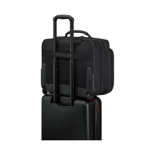 SACOCHE À ROULETTES POUR ORDINATEUR PORTABLE 15,6 POUCES·(40 CM) AVEC COMPARTIMENT POUR TABLETTE -NOIR - WENGER - 5