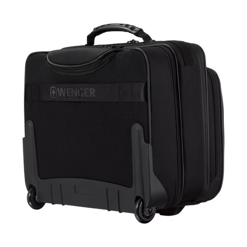 SACOCHE À ROULETTES POUR ORDINATEUR PORTABLE 15,6 POUCES·(40 CM) AVEC COMPARTIMENT POUR TABLETTE -NOIR - WENGER - 4