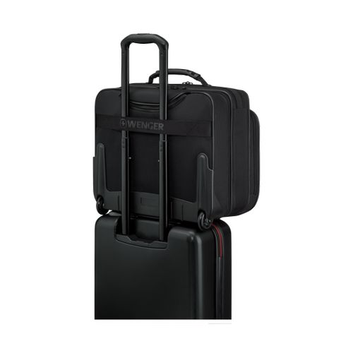 SACOCHE À ROULETTES POUR ORDINATEUR PORTABLE 15,6 POUCES·(40 CM) AVEC COMPARTIMENT POUR TABLETTE -NOIR - WENGER - 5