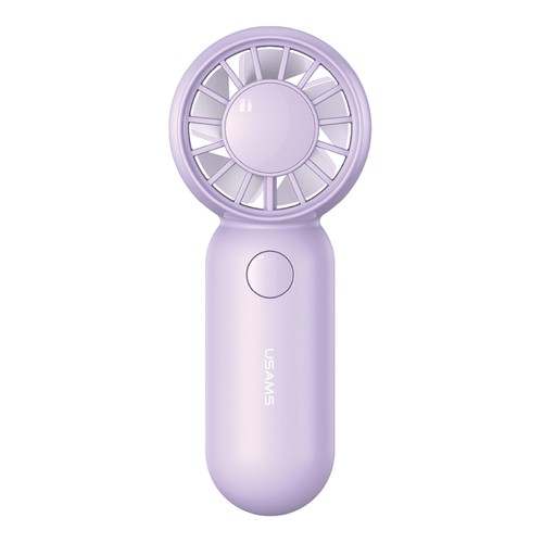 MINI-VENTILATEUR DE POCHE - 3 VITESSES - 500 MAH - VIOLET - USAMS - 1