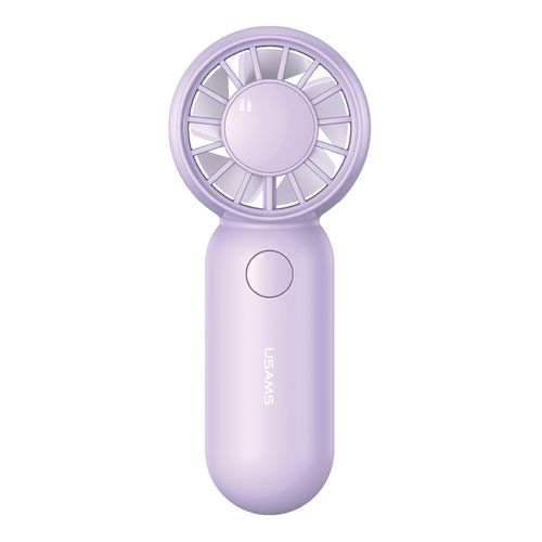MINI-VENTILATEUR DE POCHE - 3 VITESSES - 500 MAH - VIOLET - USAMS - 1