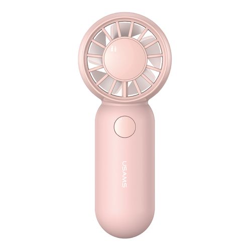 MINI-VENTILATEUR DE POCHE - 3 VITESSES - 500 MAH - ROSE - USAMS - 1