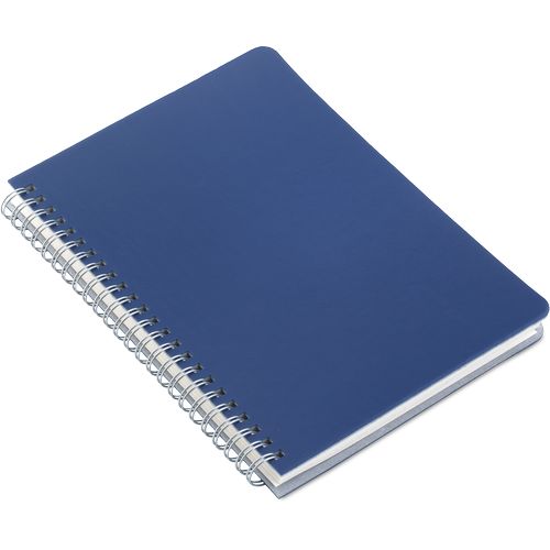 Spiral Notebook A5, apple leather