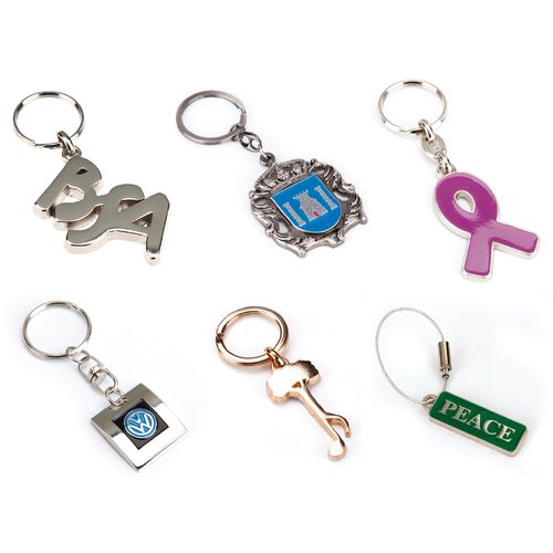 Porte-clés en métal personnalisés