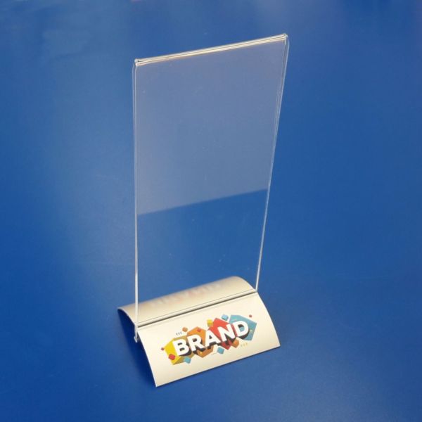 Acrylic pocket DL with aluminium base