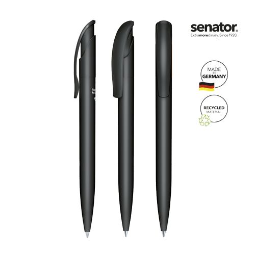 senator® Challenger  Matt Recycled push ball pen