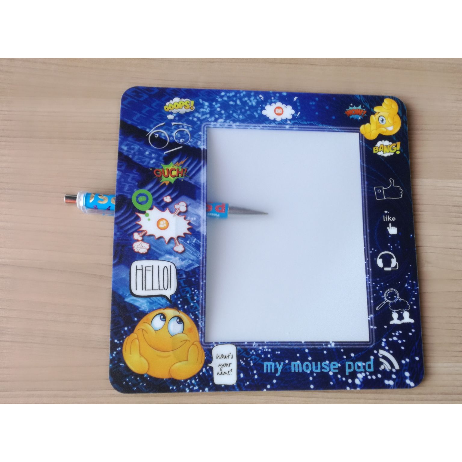 Tapis de souris pour tâches spéciales avec cadre photo ou couverture ouvrable - 4