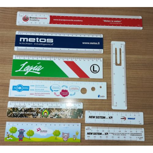 Règles et marque-pages en pvc, pp, pet, lenticulaires personnalisés