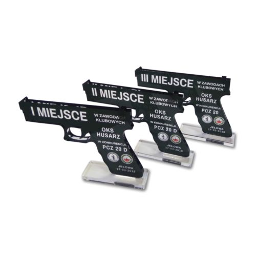 Trophées de plexiglass personnalisés